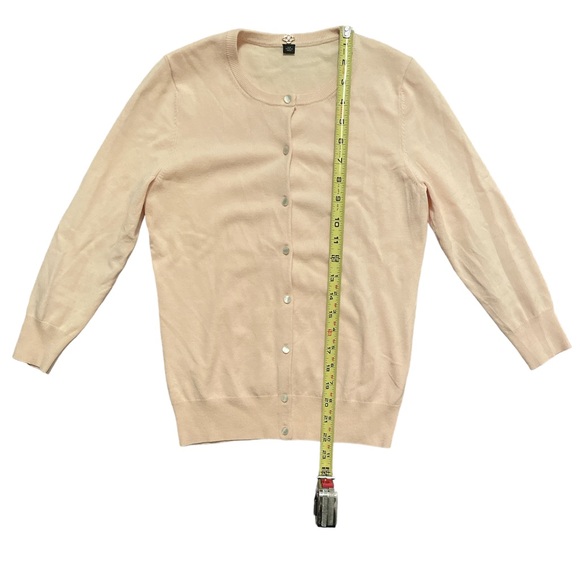 Peach Tory Burch Sweater- Petite XS - Picture 5 of 9